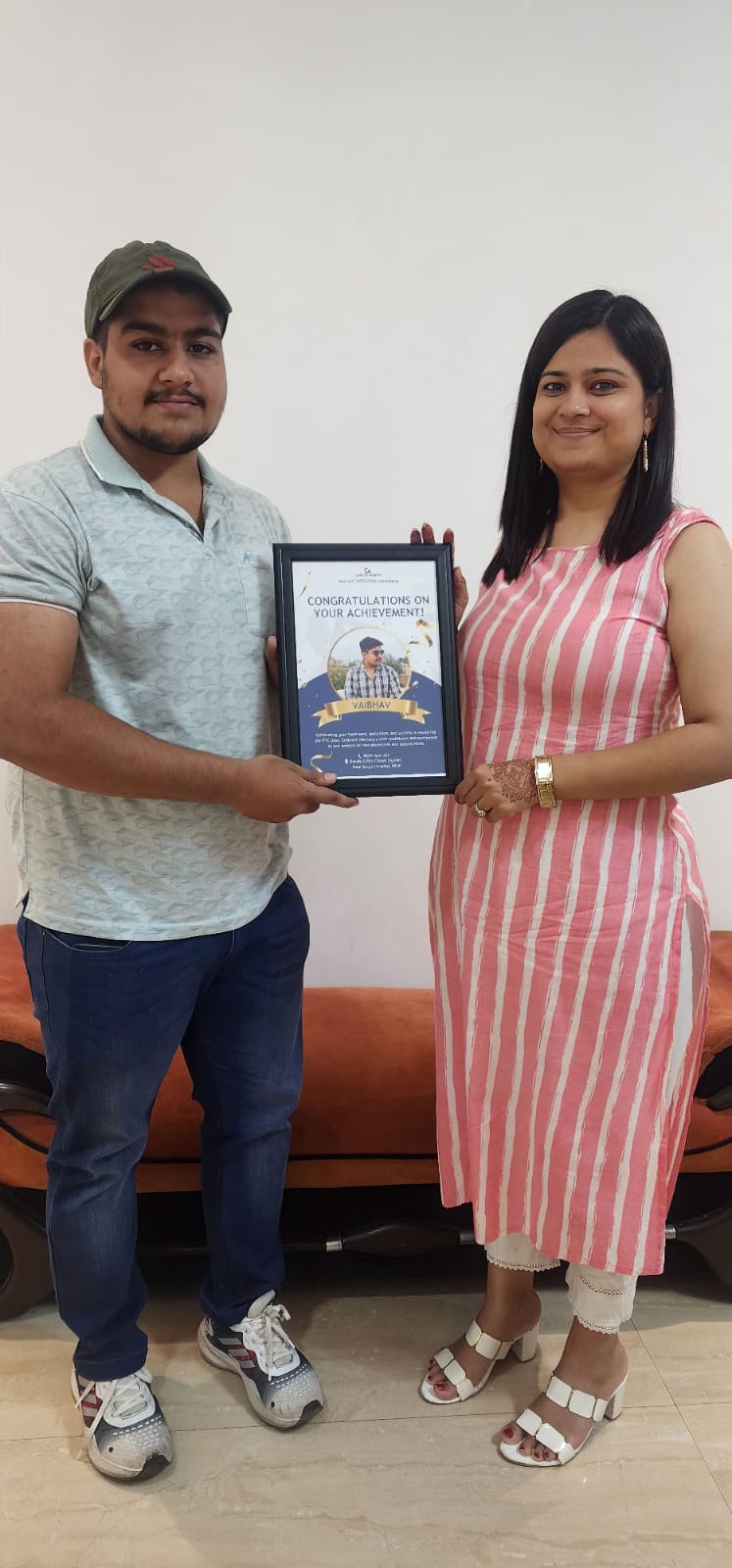 Visa or offer letter awarded to successful immigration consultancy client